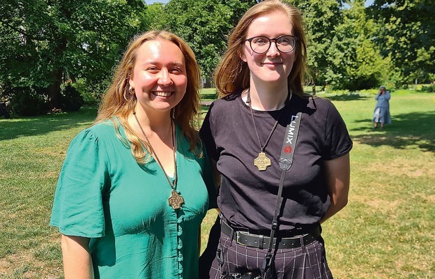 Jagoda Garbacz i Anna Deneka wędrują po śladach ks. Blachnickiego