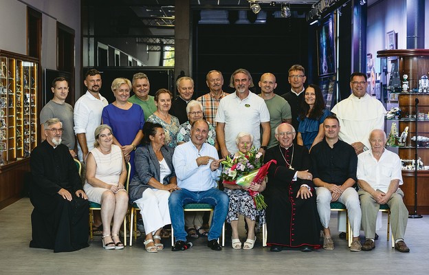 Kapłani, towarzyszący w życiu p. Genowefie, i jej najbliżsi