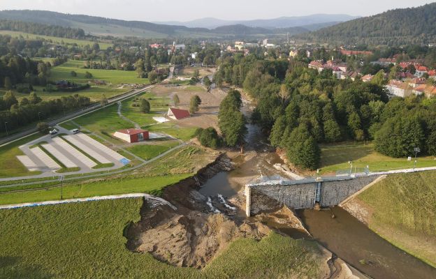 Przerwana tama w Stroniu Śląskim