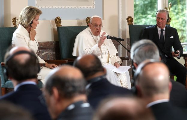 Papież Franciszek w Belgii