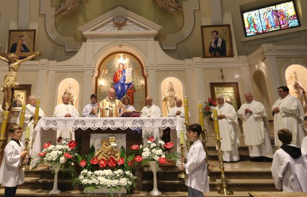 Eucharystia w parafii św. Franciszka z Asyżu