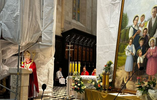 Zakończenie peregrynacji bł. Rodziny Ulmów w Przemyśu