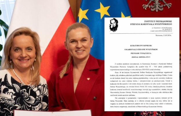 Wioletta Krzyżanowska odbiera od minister Barbary Nowackiej powołanie na stanowisko kuratora