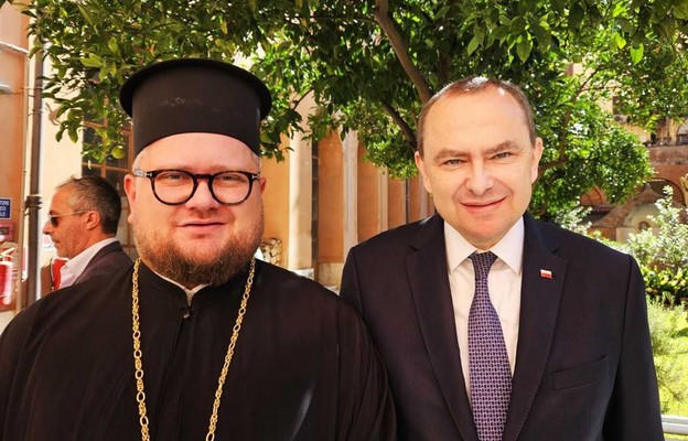 Specjalnym gościem na uroczystości był ambasador RP przy Stolicy Apostolskiej Adam Kwiatkowski