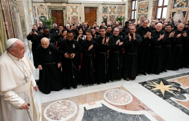 Franciszek na audiencji z członkami Kapituły Generalnej Zgromadzenia Męki Jezusa Chrystusa