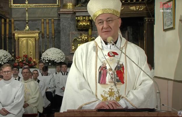 Bp Artur Ważny w Narodowym Sanktuarium św. Józefa w Kaliszu