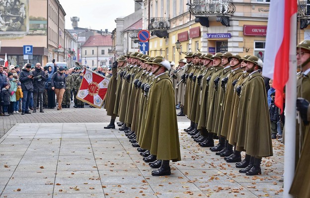 Uroczystości na pl. Wolności