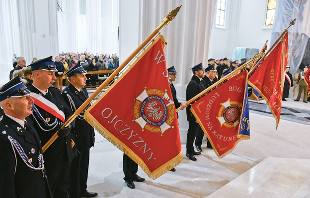 Uroczystość miała również charakter patriotyczny