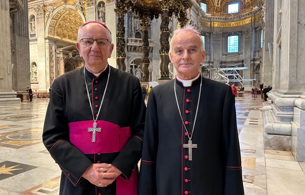 Abp Stanisław Budzik i bp Marian Florczyk w Watykanie