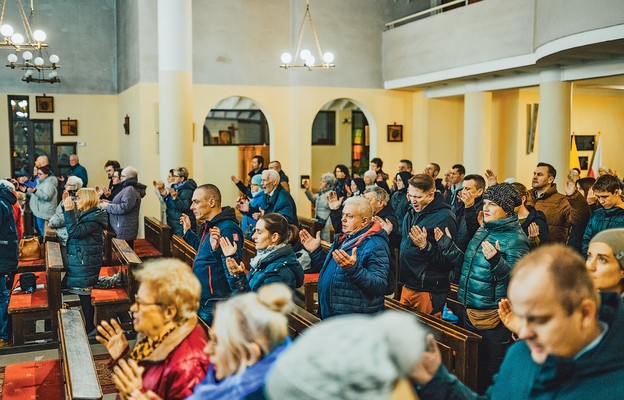 Msza św. w parafii Miłosierdzia Bożego w Sosnowcu