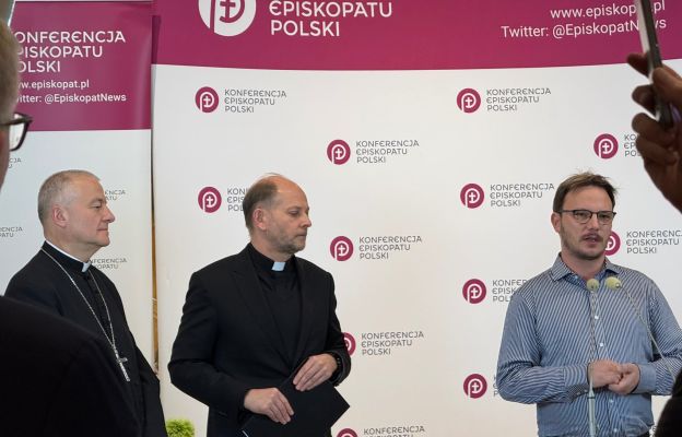 Jakub Jankowiak, ks. Leszek Gęsiak, bp Artur Ważny