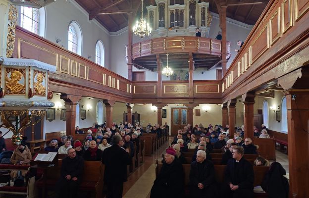 O zabytkowych organach opowiedział organmistrz Adam Olejnik