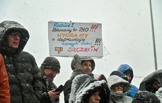 SZCZECIN. PROTEST PRZECIWKO PLANOM MEN