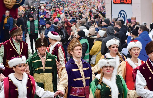 Wśród orszakowych artystów nie zabrakło „Młodego Torunia”