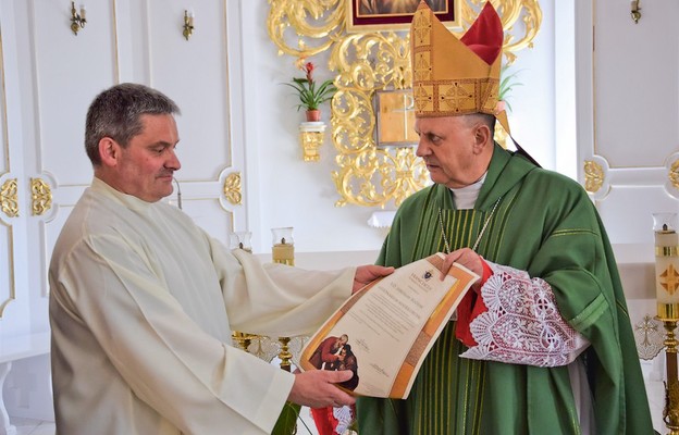 Ojciec Święty Franciszek ustanowił ks. kan. dr. Jarosława Błażejaka Misjonarzem Miłosierdzia w 2018 r.