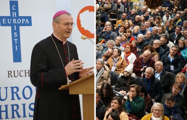 Abp Tadeusz Wojda w wystąpieniu podczas IX edycji Kongresu Ruchu Europa Christi