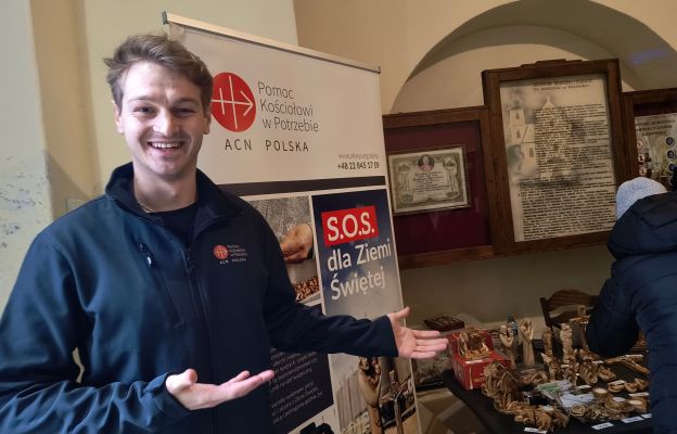 Mateusz Diduszko zachęca do wspierania prześladowanych chrześcijan