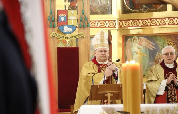 Eucharystii w intencji Żołnierzy Wyklętych przewodniczył biskup pomocniczy diecezji zielonogórsko-gorzowskiej Adrian Put