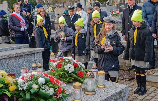 Uroczystości na cmentarzu katedralnym