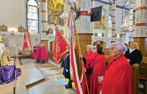 Chorągwie i sztandary Straży Honorowej NSPJ