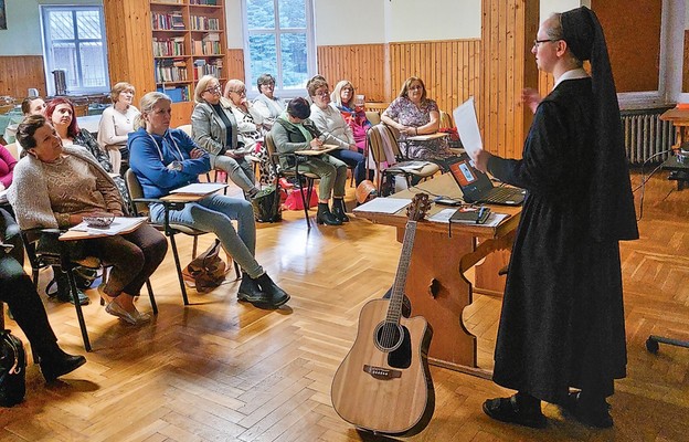 Podczas rekolekcji był czas na konferencję