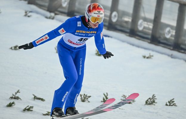 PŚ w skokach - Paweł Wąsek wskoczył na podium w Lahti