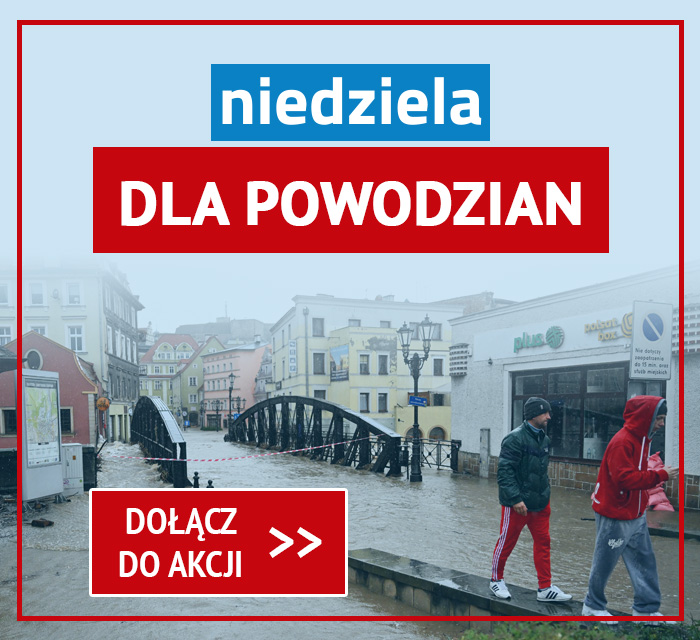 Niedziela dla powodzian